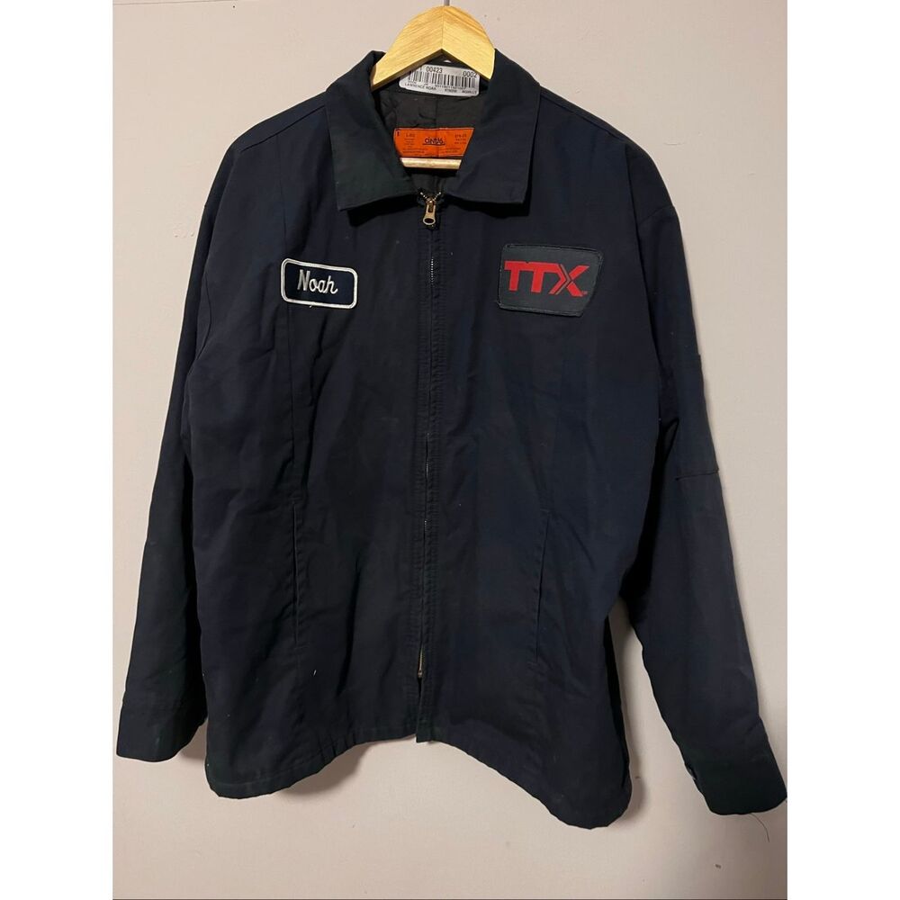 Cinta’s Men’s Quilted work jackets used Size Large - Picture 3 of 6